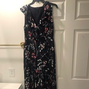 Banana Republic floral midi dress sz 6 New